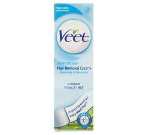 cream for body hair removal Veet
