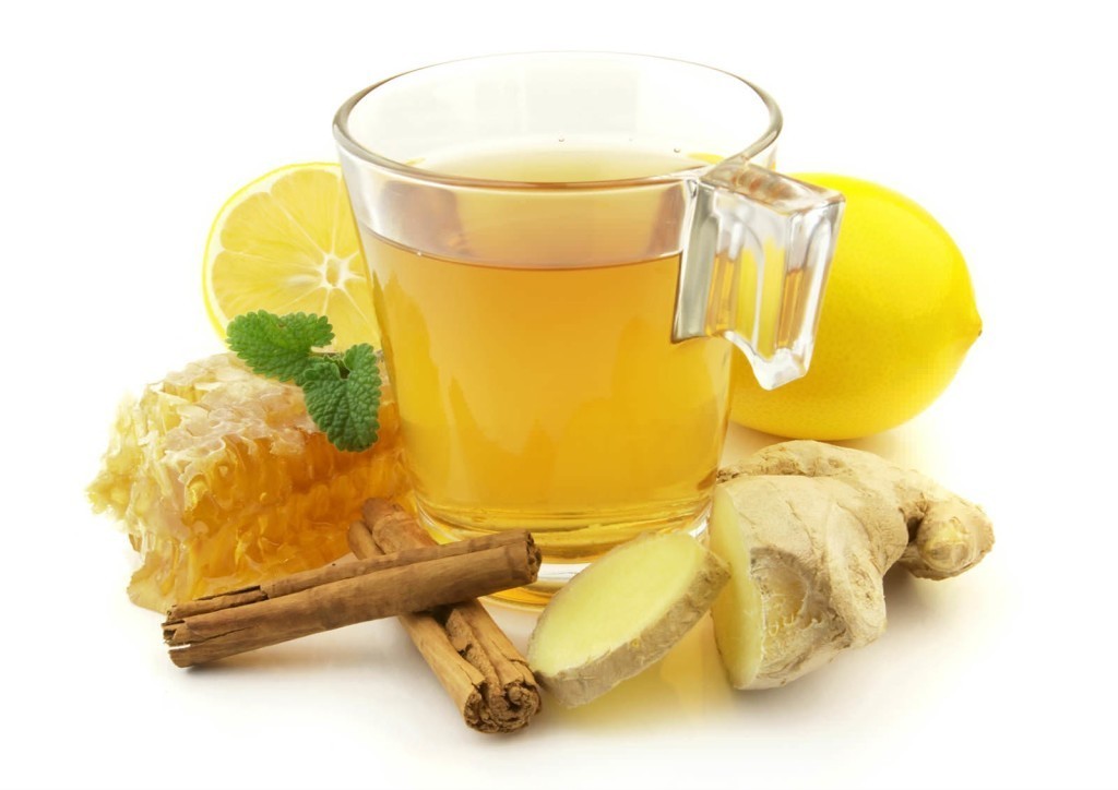 green tea with ginger