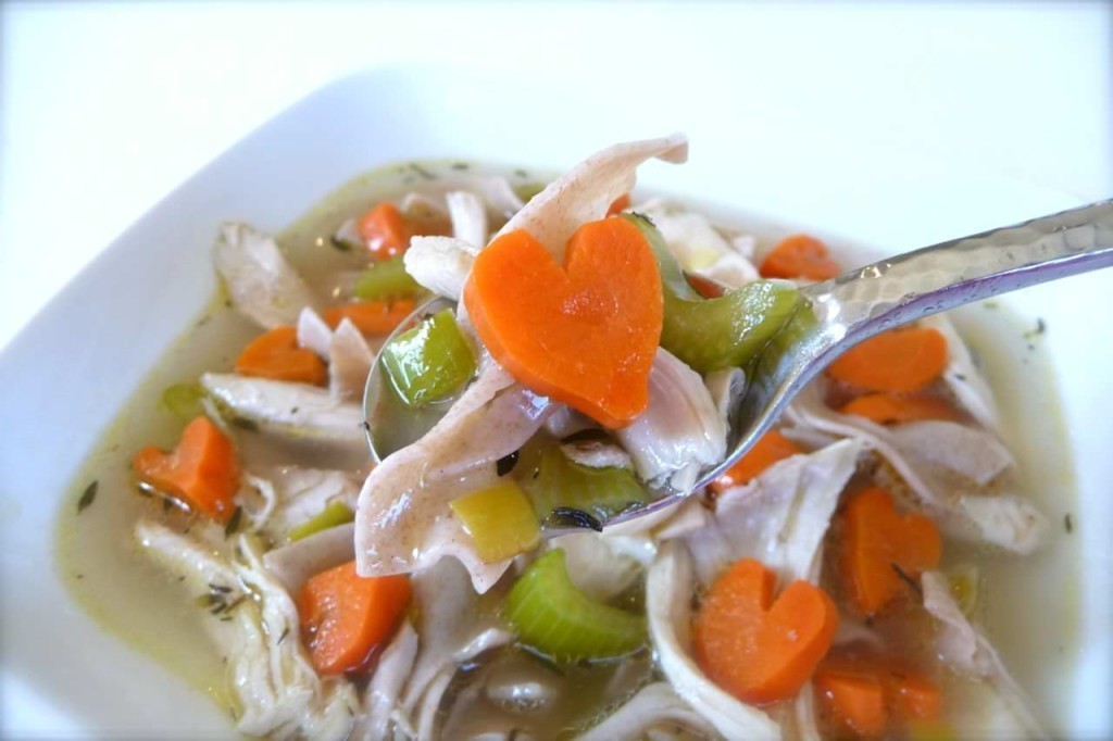 recipe of delicious chicken soup-puree