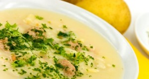 chicken soup-puree