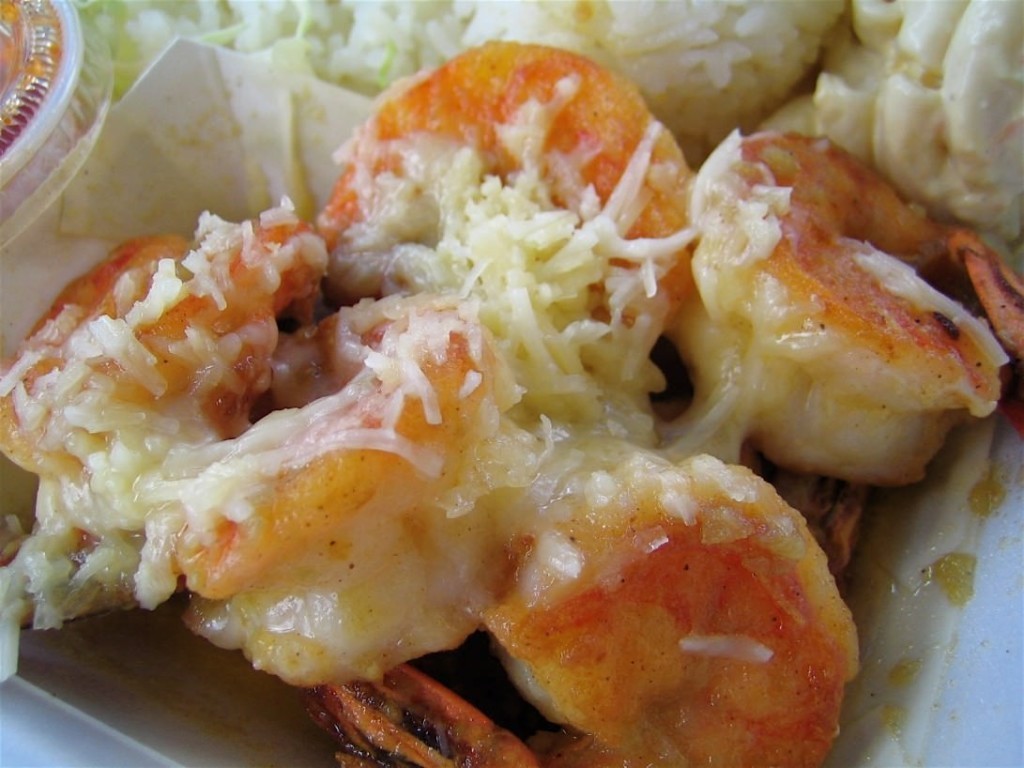 Shrimps Fried with Cheese