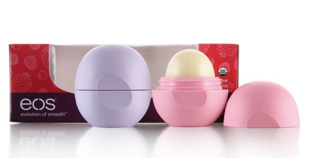eos lip balm in package
