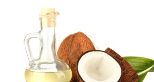 Coconut oil for hair masks