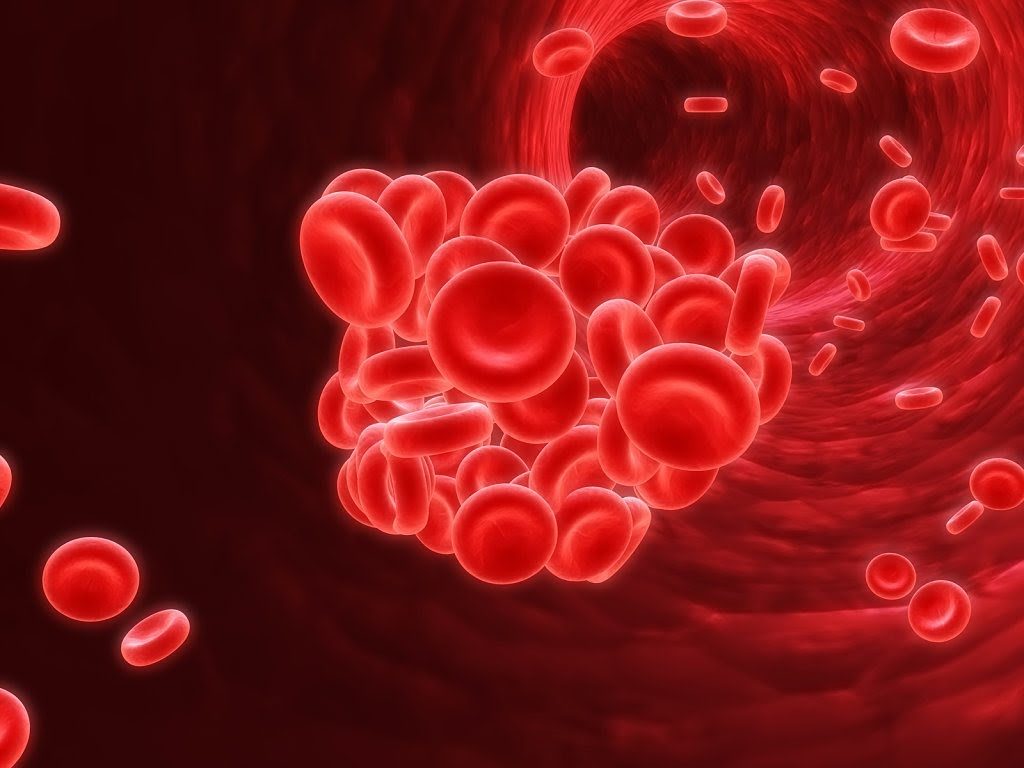 lower hemoglobin level